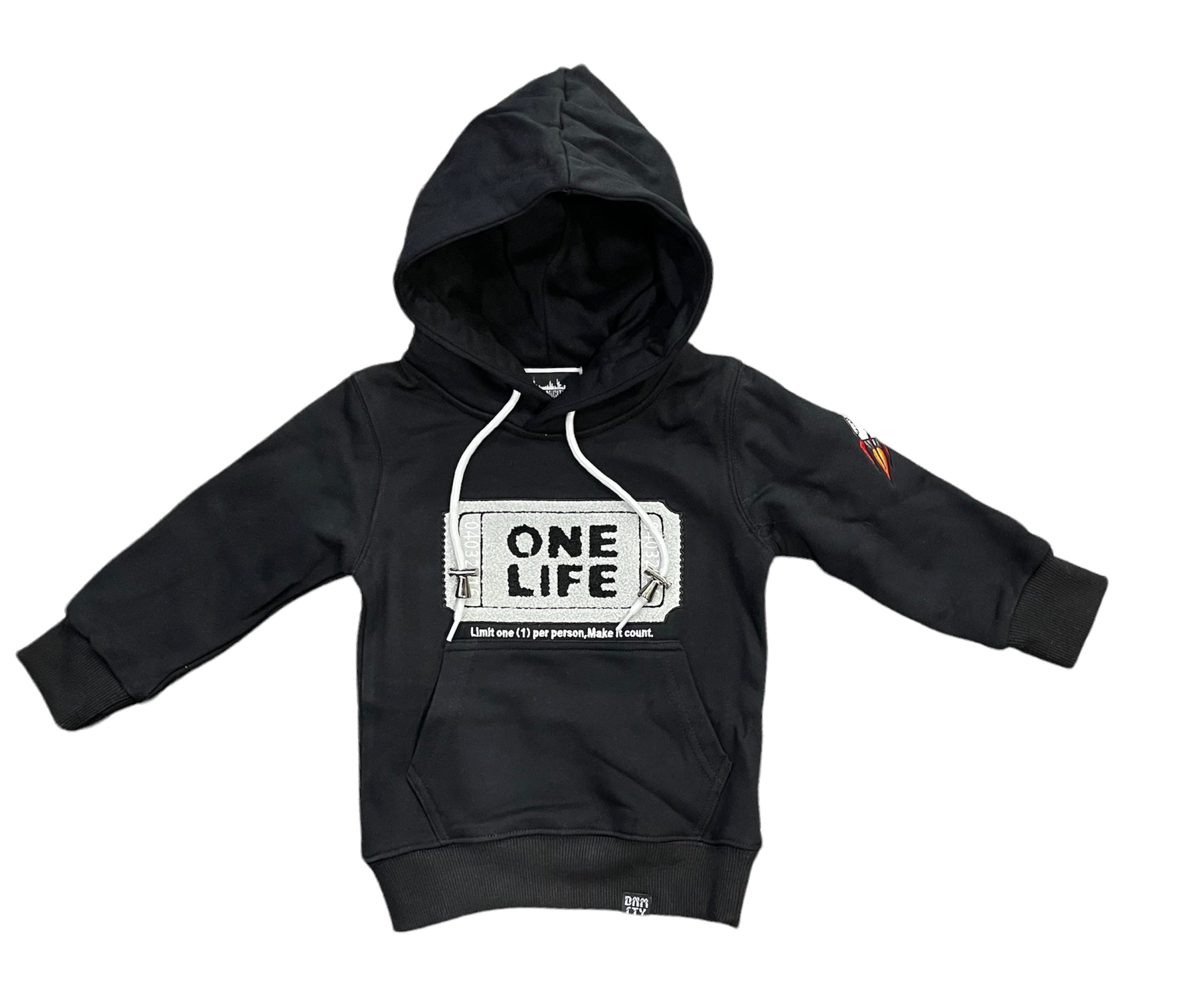 DENIM CITY KIDS ONE LIFE HOODIE