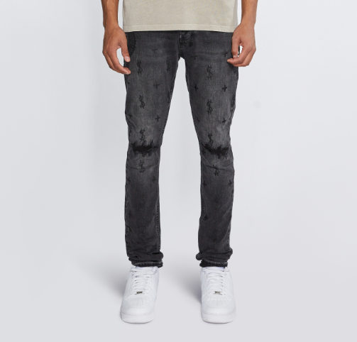KSUBI MEN VAN WINKLE STATIC BLACK JEAN