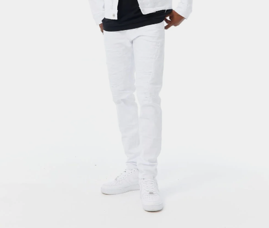 BRIAN BROTHERS MEN ROSS FIT SHREDS JEANS
