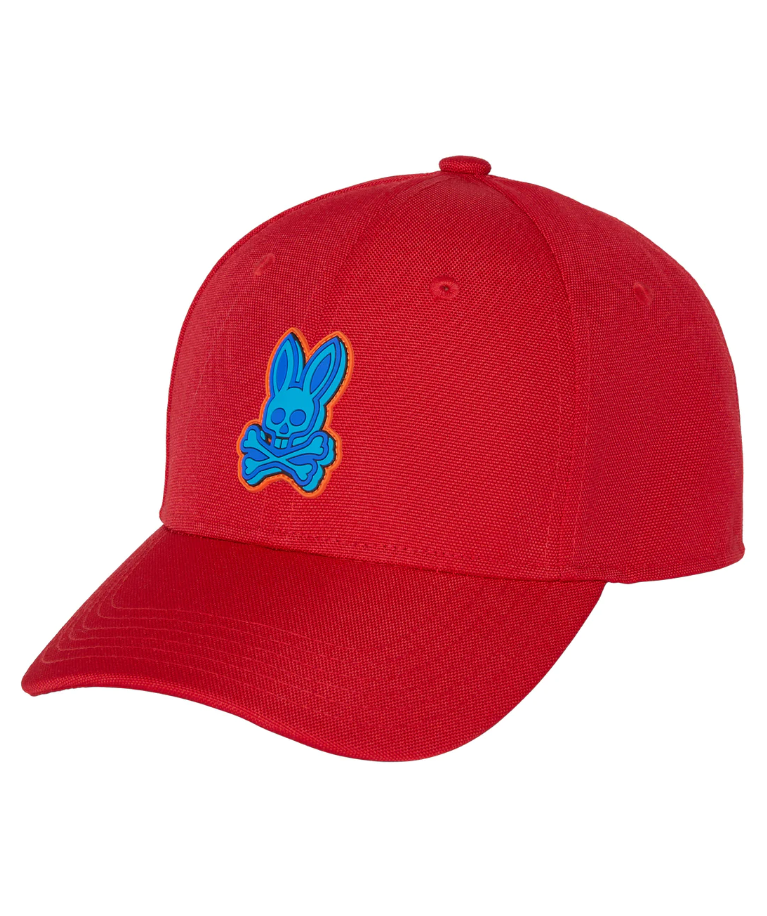 PSYCHO BUNNY MEN BANKS BASEBALL CAP