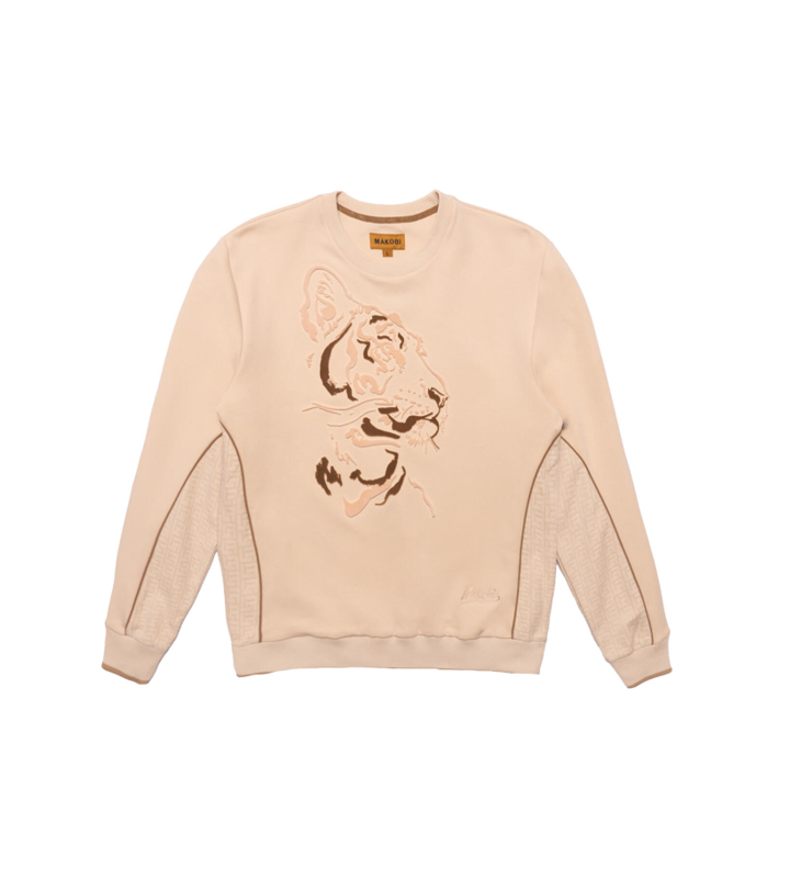 MAKOBI MEN GABANA TIGER SWEATSHIRT