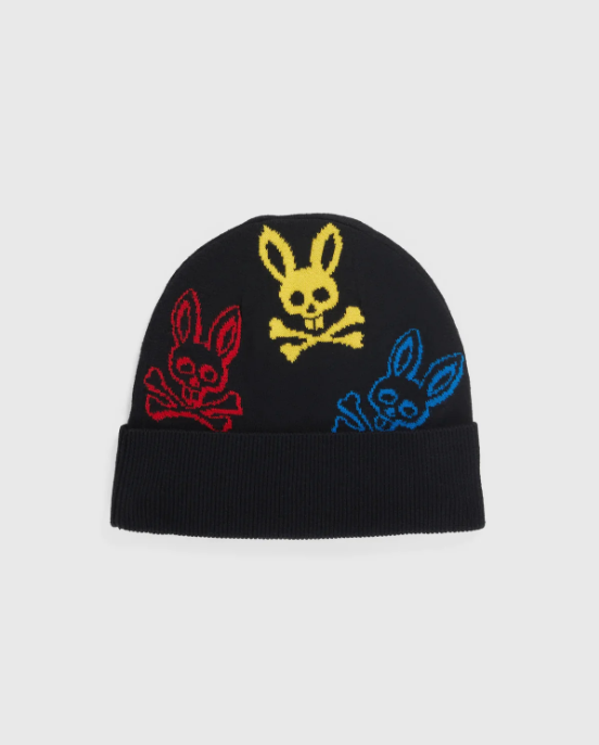 PSYCHO BUNNY MEN LACOMB BEANIE