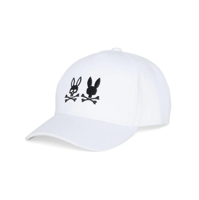 PSYCHO BUNNY MEN KINGWOOD EMBROIDERED CAP