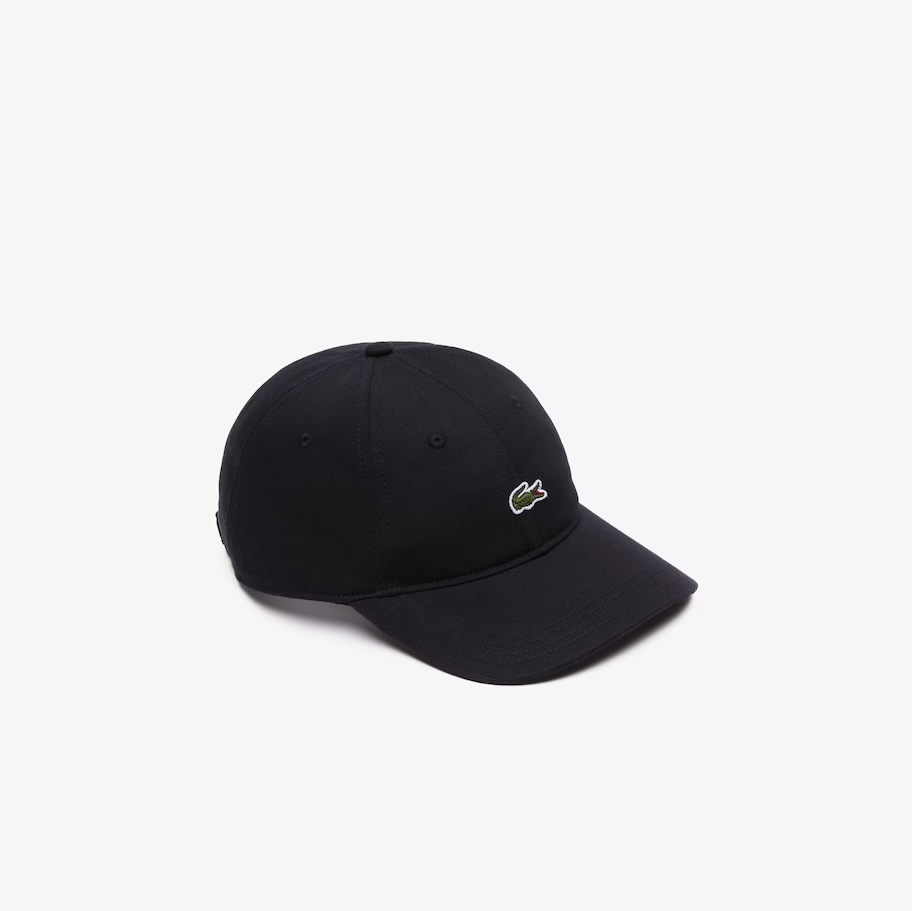 LACOSTE UNISEX ORGANIC COTTON TWILL CAP