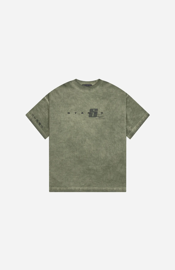 STAMPD S/S OIL WASHED RELAX TEE