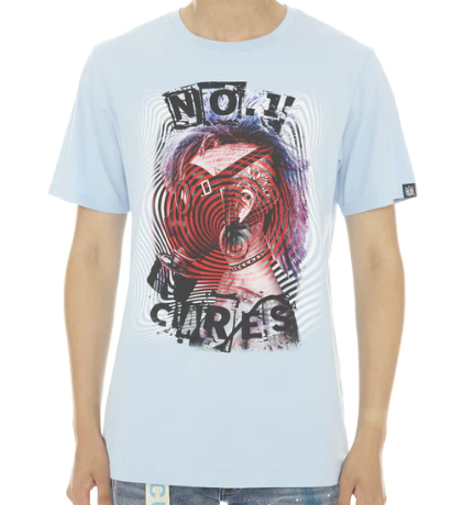 CULT MEN S/S NO1 CARES TEE