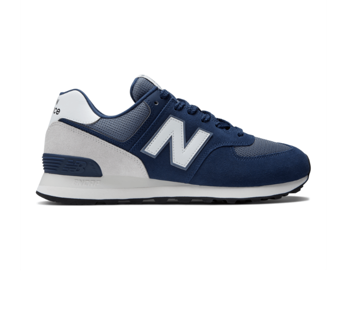 NEW BALANCE MENS 574 NAVY SHOES