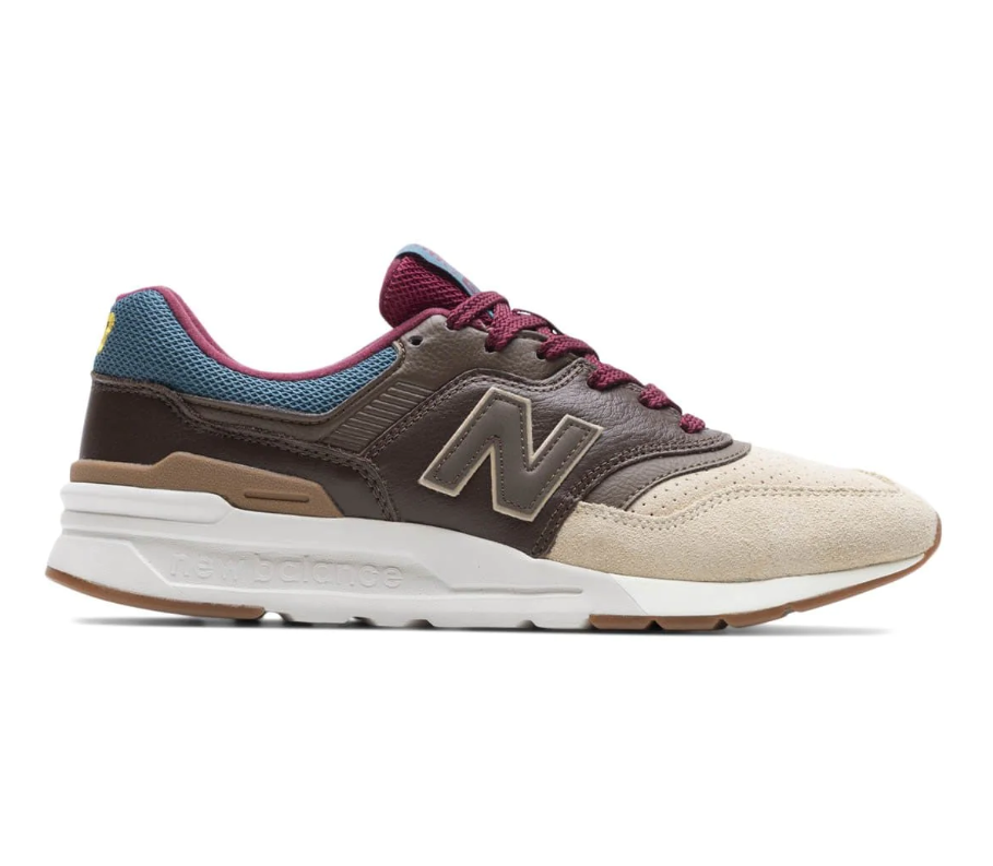 NEW BALANCE MEN 997 BROWN/TAN SHOES