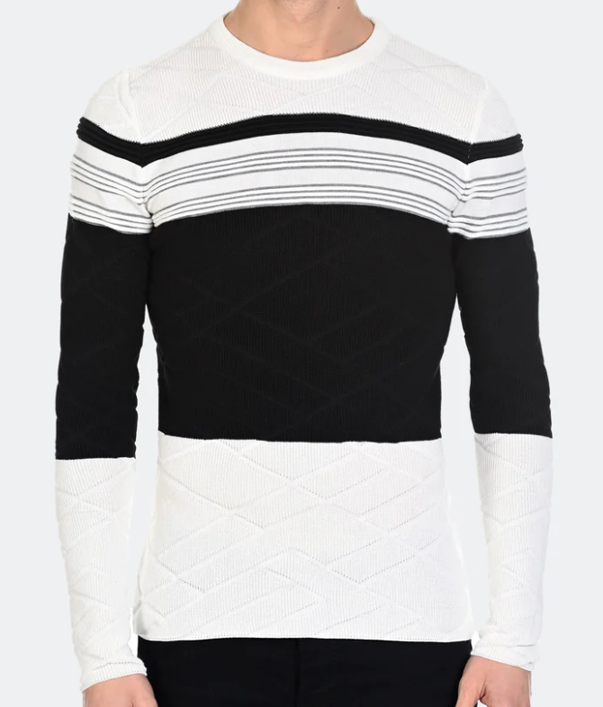 LCR MEN LIGHT WEIGHT L/S KNIT SWEATER