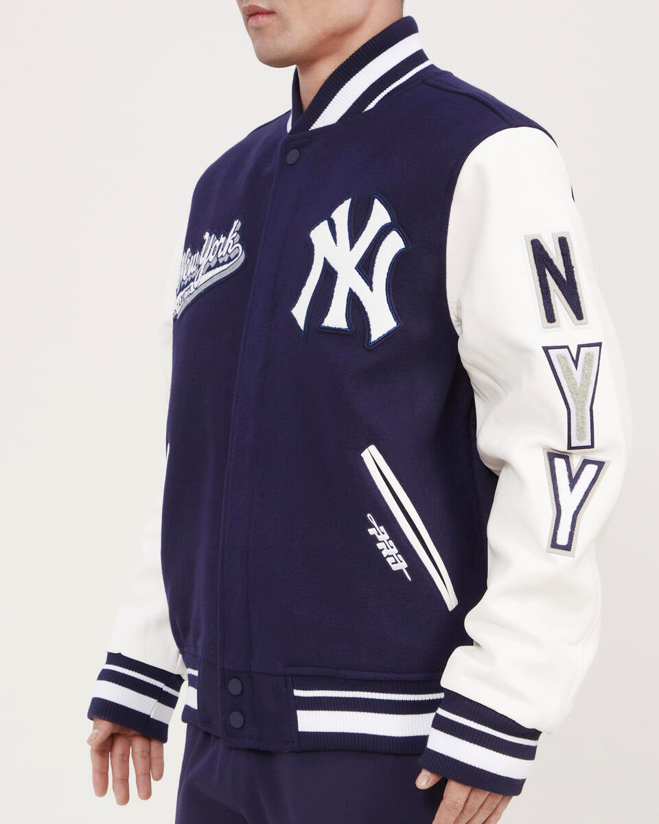 PRO STANDARD MEN NEW YORK YANKEES WOOL VARSITY JACKET – D2ICHI