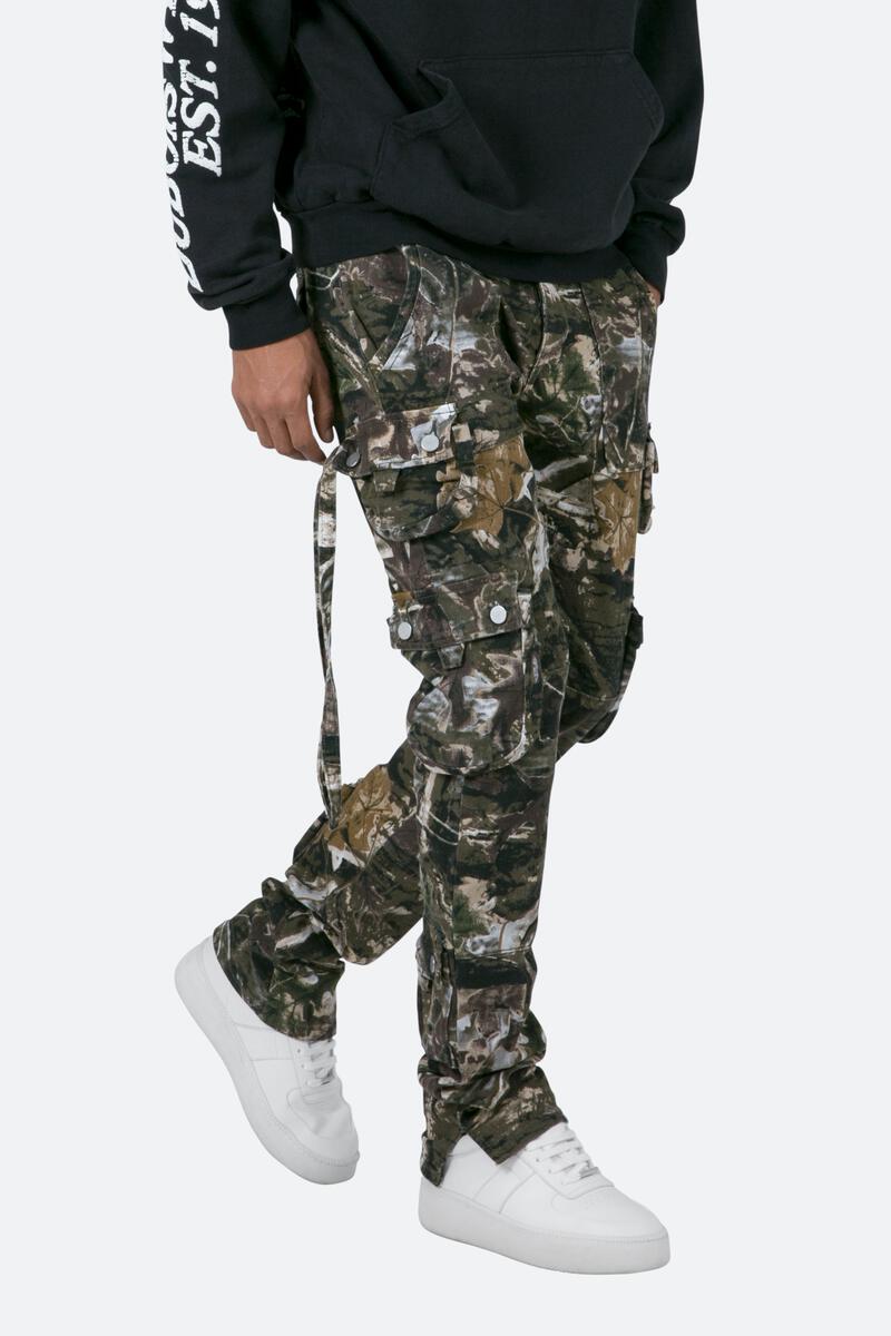MNML MEN CARGO STRAIGHT CAMO PANTS – D2ICHI - Official Store