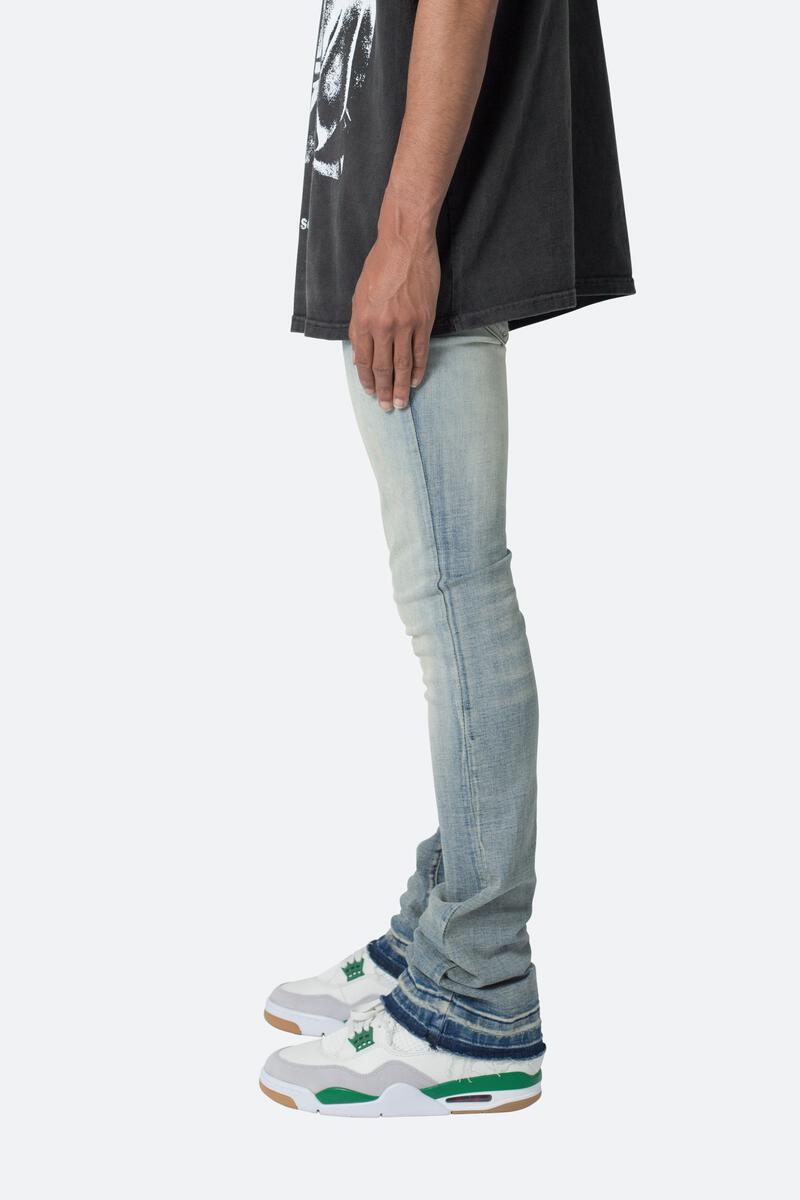 【MNML】X514 SKINNY STACKED DENIM デニム 関送込み X514 Skinny Black Stacked Jeans | mnml