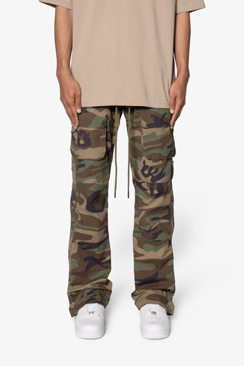 MNML MEN SNAP FRONT CARGO PANTS – D2ICHI - Official Store