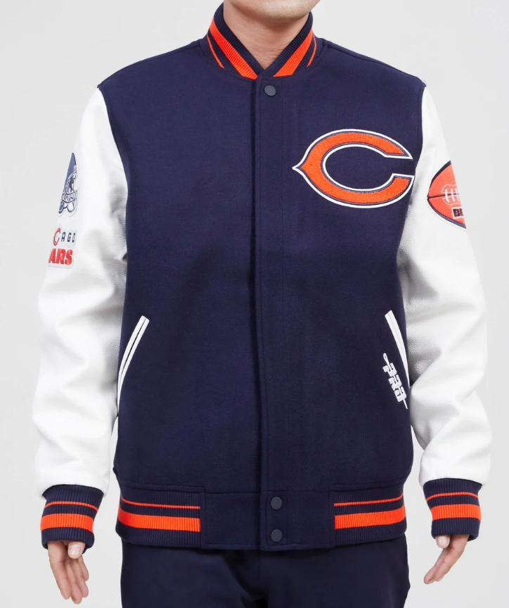 PRO STANDARD MEN BEARS WOOL VARSITY JACKET – D2ICHI - Official Store ...