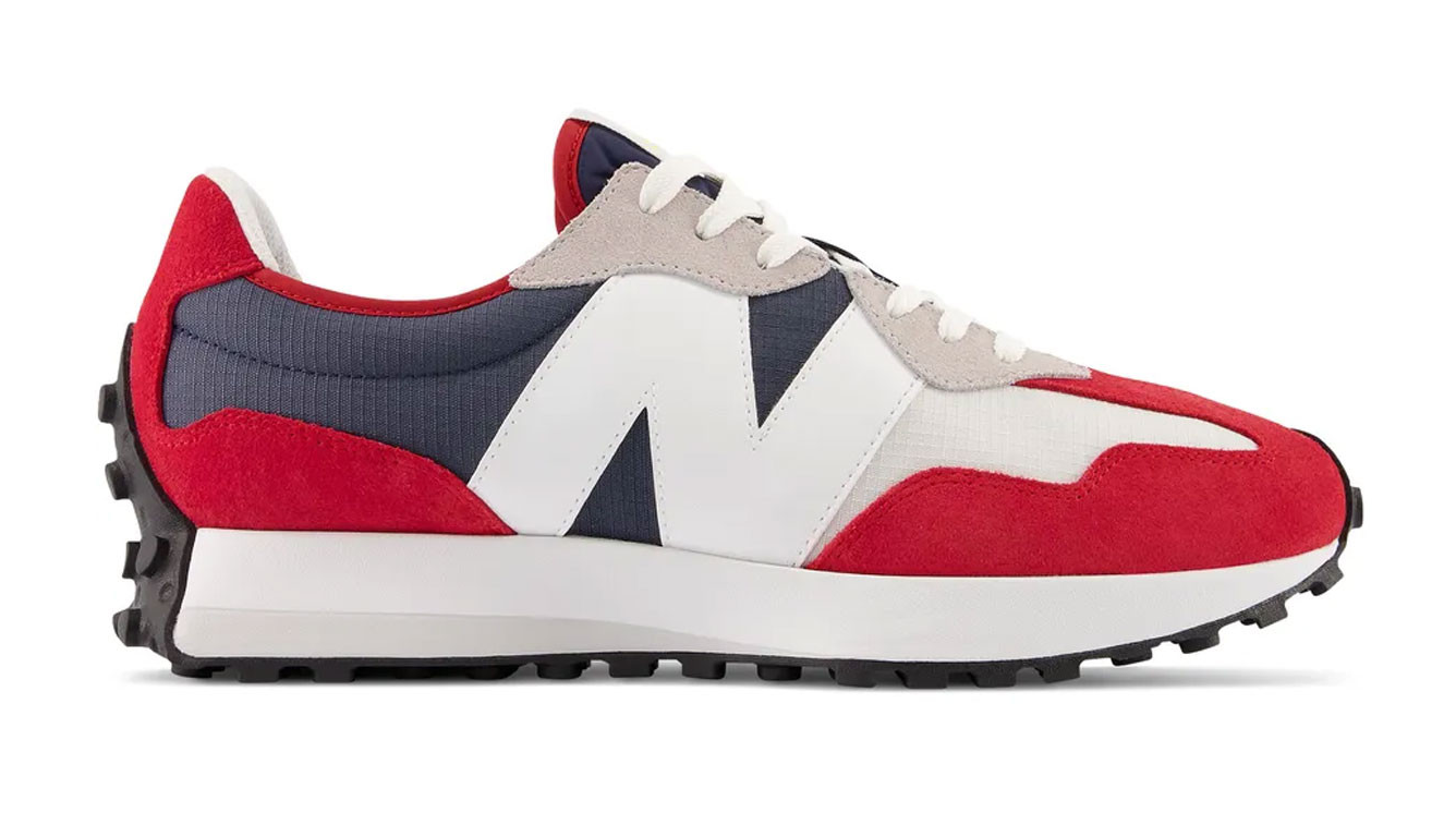 NEW BALANCE MEN 327 BLUE RED SHOES D2ICHI Official Store for Premium Clothing Outfitters